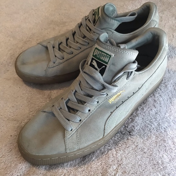 puma suede classic iced grey